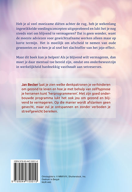 Slank worden door zelfhypnose achterkant