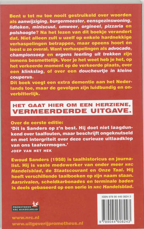 Aarsrivalen Scheldkarbonades En Terminale Baden achterkant