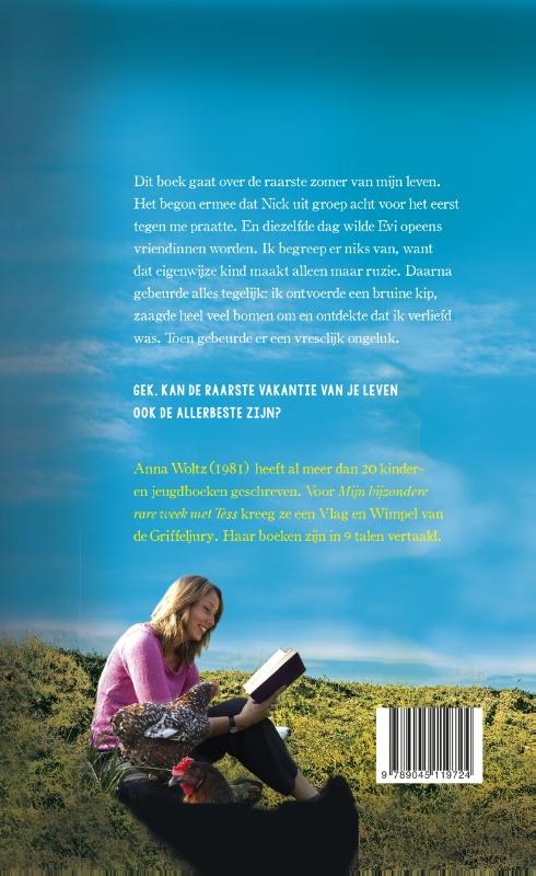 Evi, Nick en ik achterkant