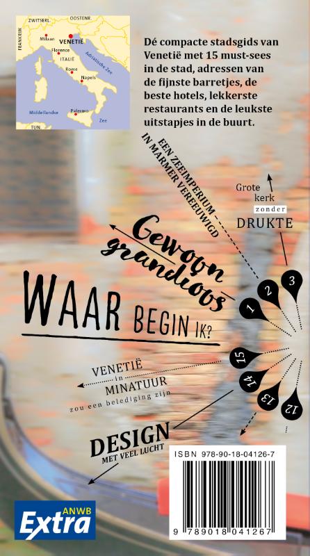 ANWB Extra  -   Venetië achterkant