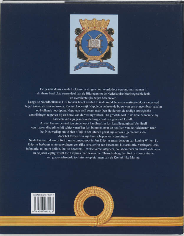 Erfprins / Bijdragen tot de Nederlandse Marinegeschiedenis / 1 achterkant
