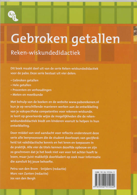 Gebroken getallen 1 achterkant