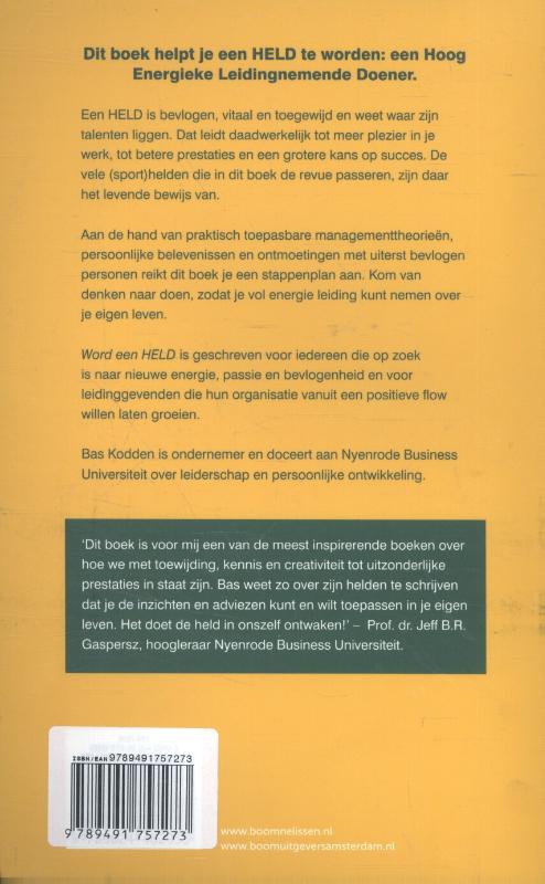 Word een held achterkant