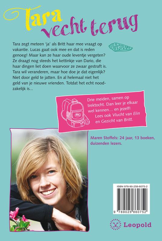 Tara vecht terug / Backpack / 2 achterkant