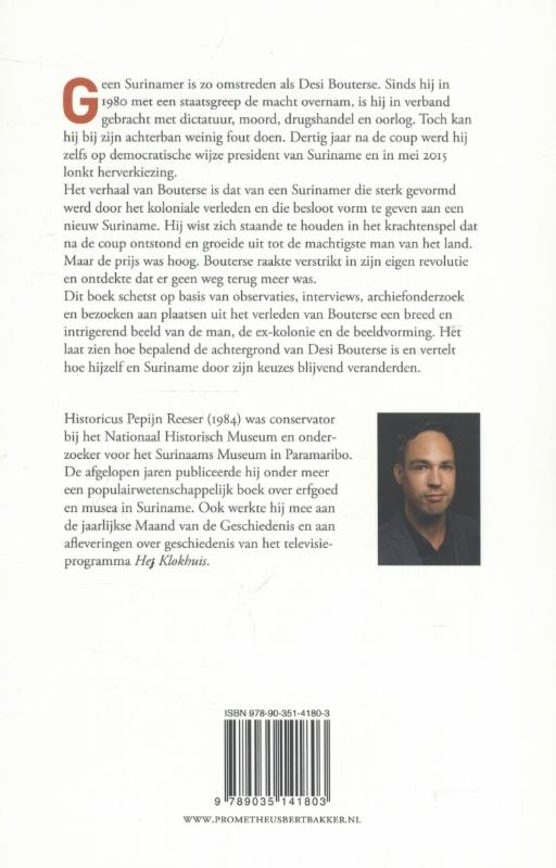 Desi Bouterse achterkant