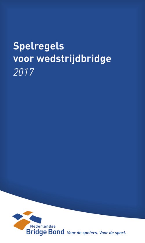 Spelregels voor wedstrijdbridge 2017