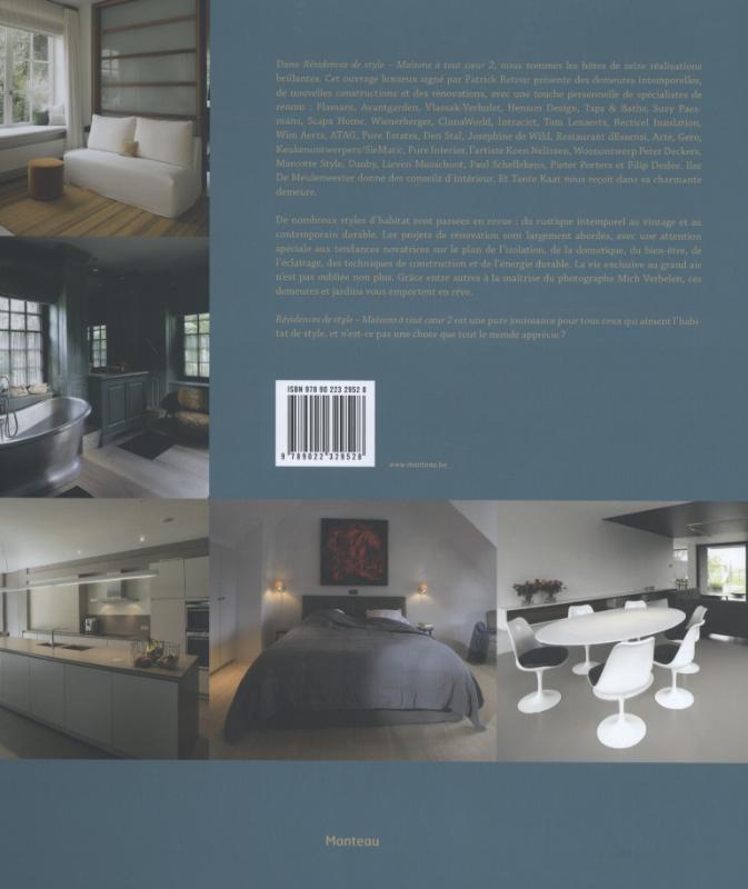 Residence de style Maisons a tout coeur 2 achterkant