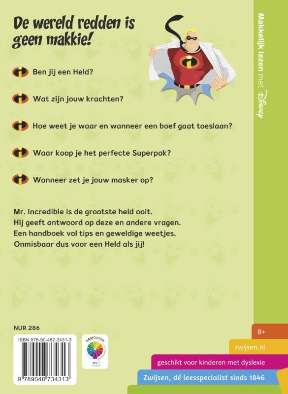 The incredibles Draag nooit een cape! / Makkelijk lezen met Disney achterkant