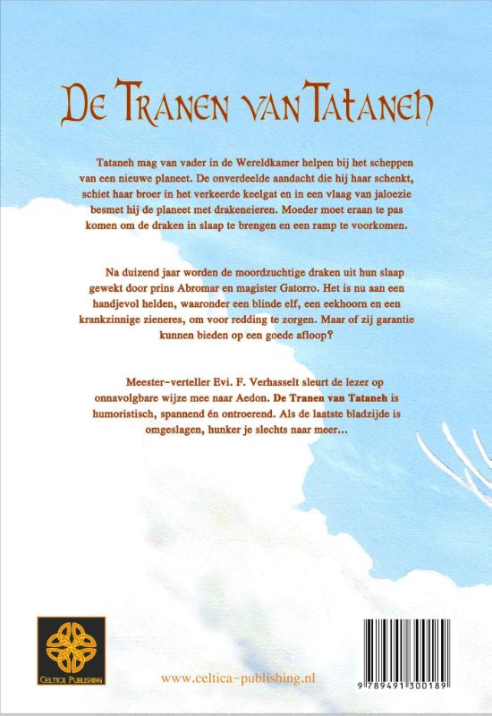 De tranen van Tataneh achterkant