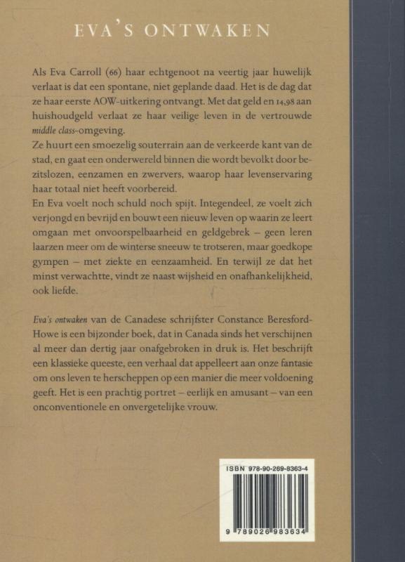 Eva's ontwaken achterkant