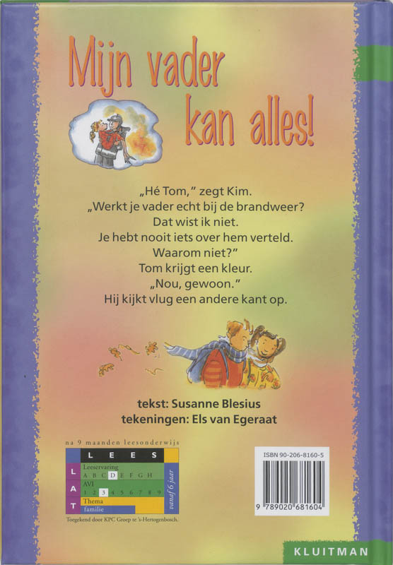 Mijn vader kan alles! / Klavertje twee-serie achterkant