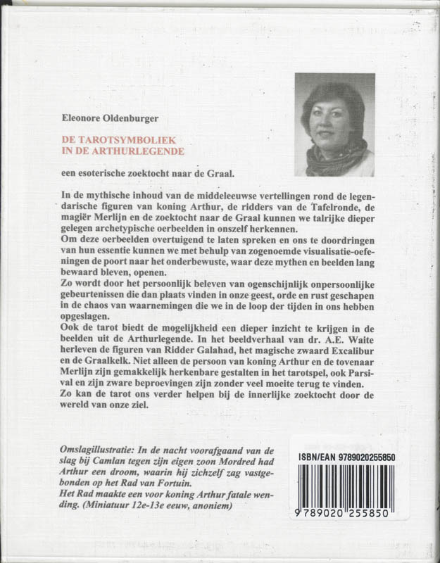 De Tarotsymboliek En De Arthurlegende achterkant