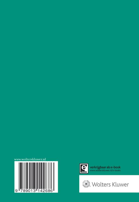 Algemene wet bestuursrecht / Tekst & Commentaar achterkant