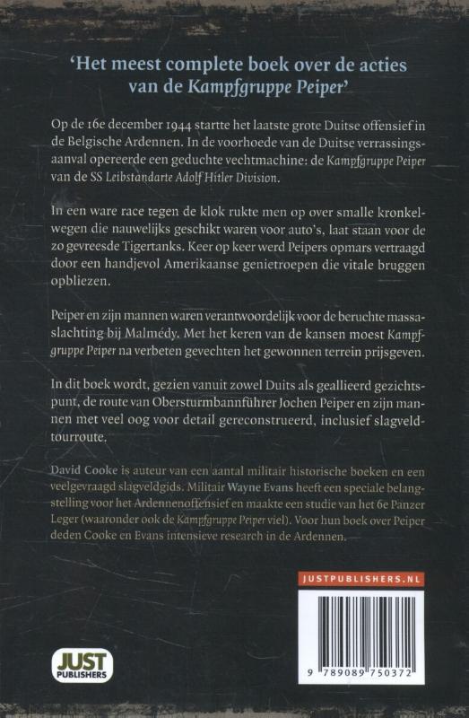 Kampfgruppe Peiper achterkant