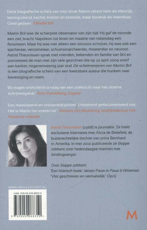 De schelmenjaren van Martin Bril achterkant