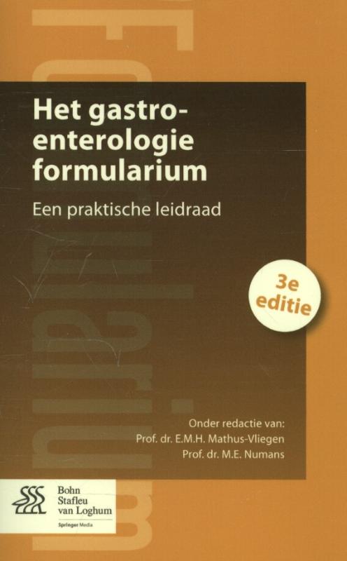Het gastro-enterologie formularium