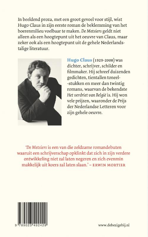 De Metsiers achterkant