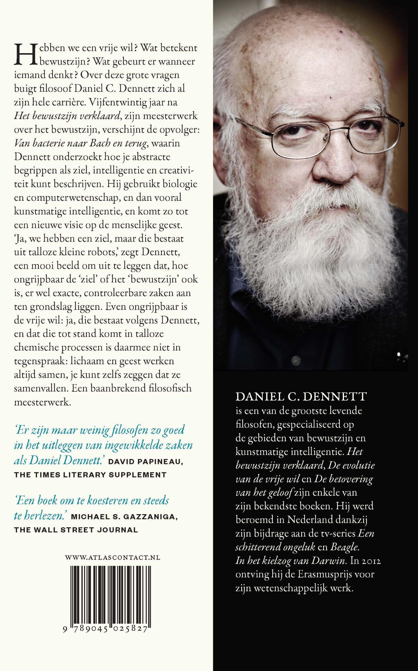 Van bacterie naar Bach en terug achterkant