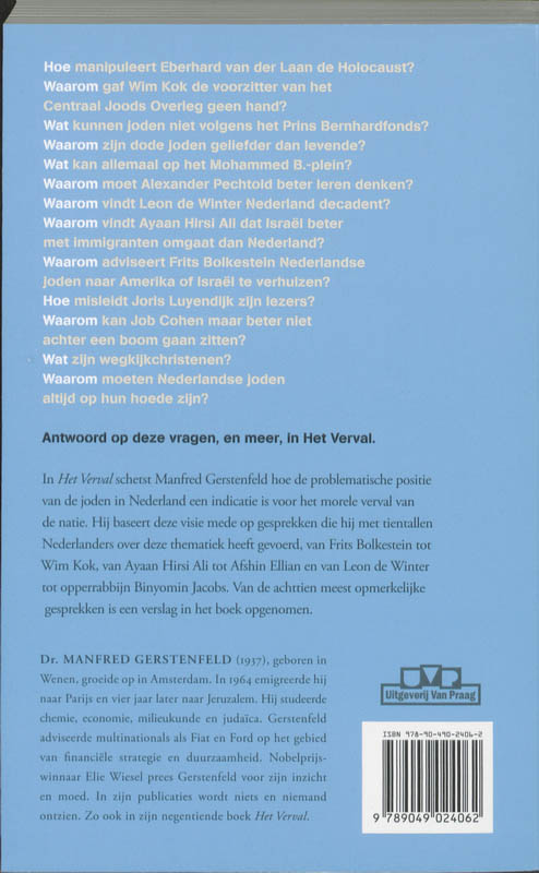 Het verval achterkant