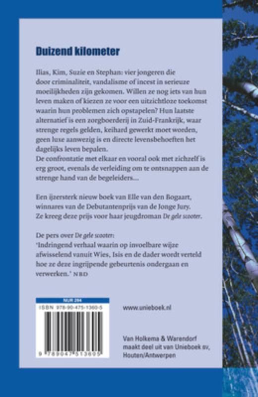 Duizend kilometer achterkant