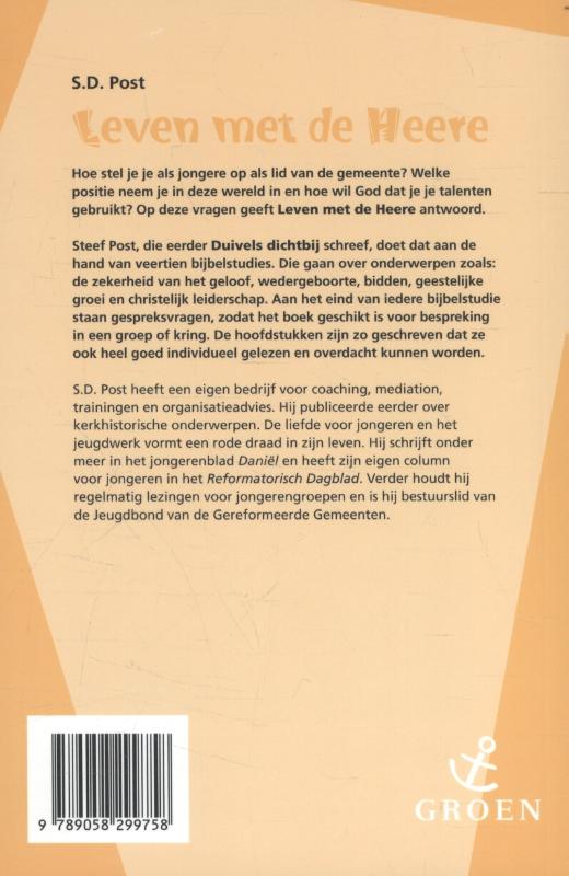 Leven met de Heere / Jongerenperspectief achterkant