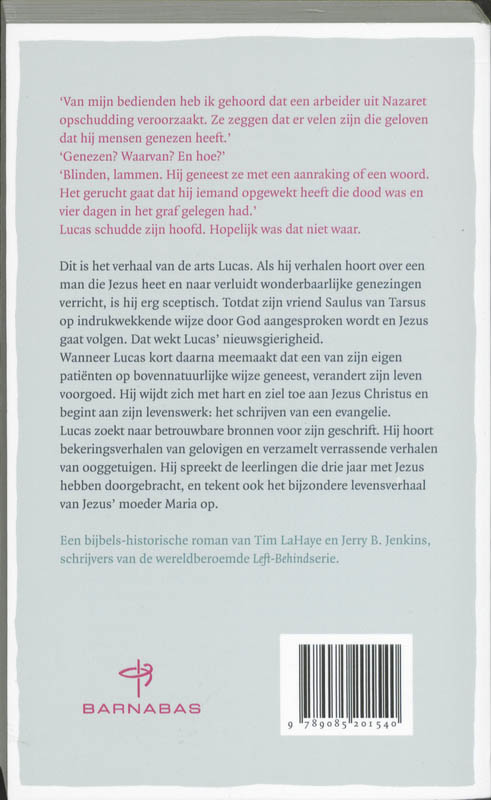 Het Verhaal Van Lucas achterkant