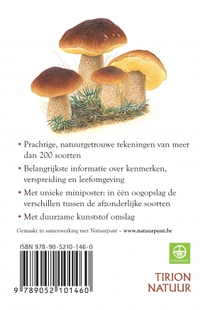 Paddenstoelen / Compact Gids achterkant