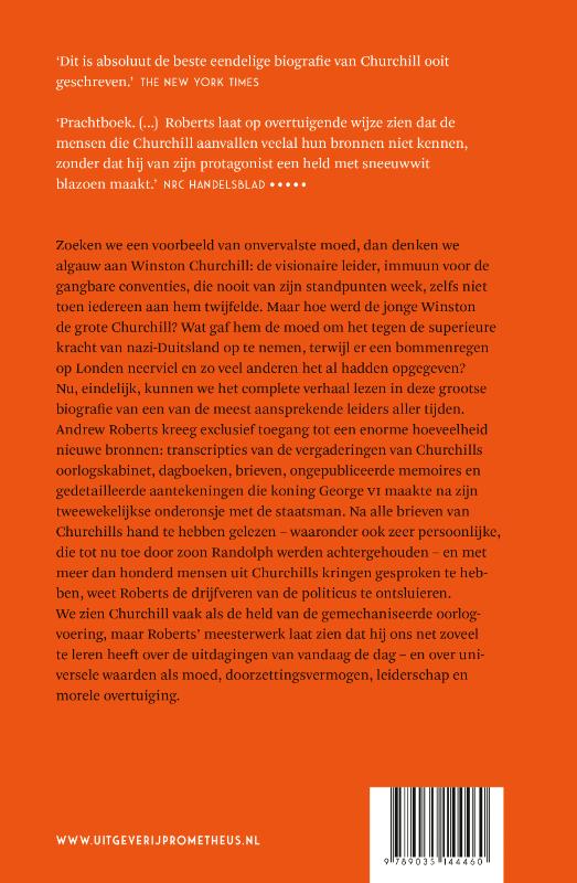 Churchill achterkant