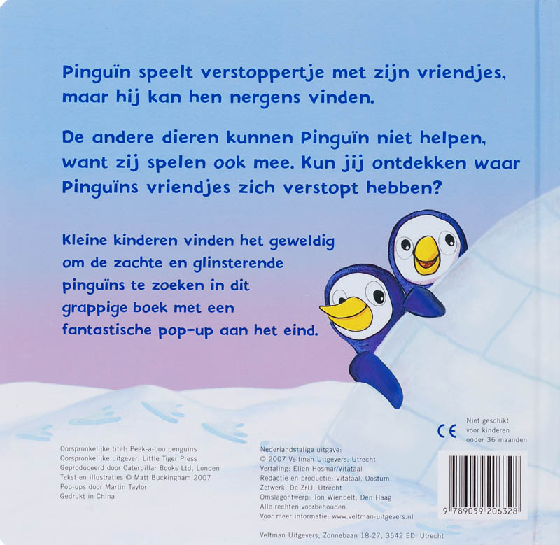 Waar Zijn De Pinguins achterkant