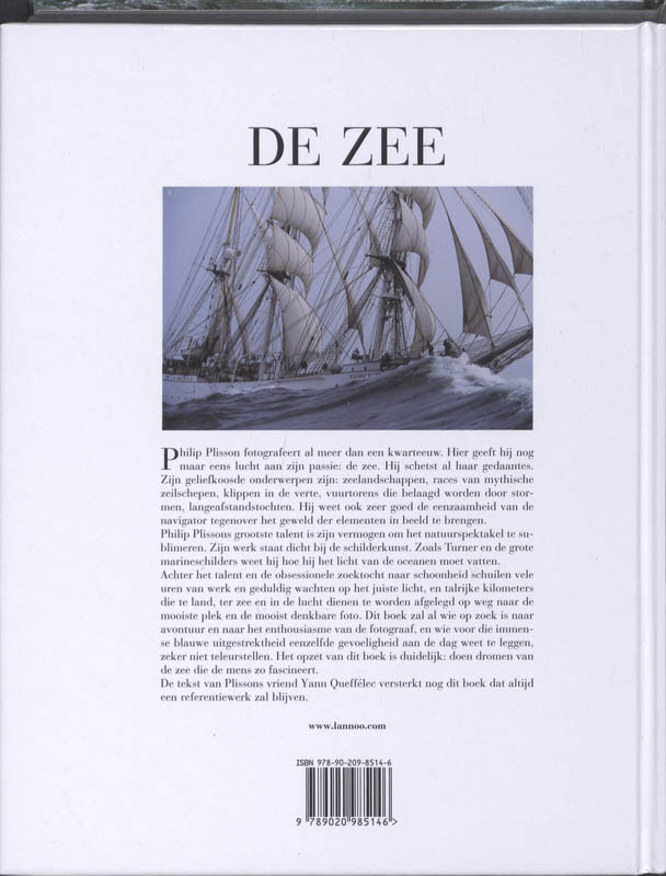 De Zee achterkant