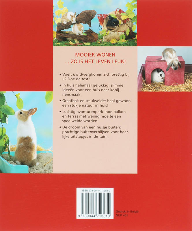 De beste verzorging voor dwergkonijn / Raadgever huisdieren achterkant