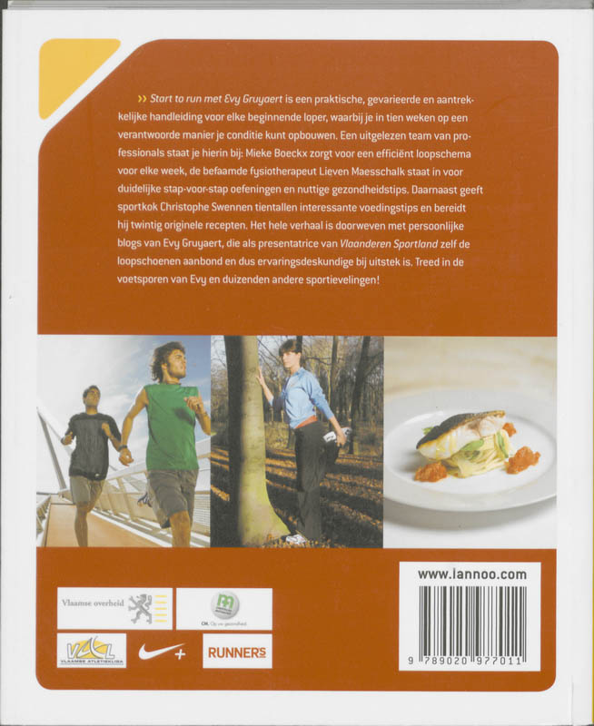 Start To Run achterkant