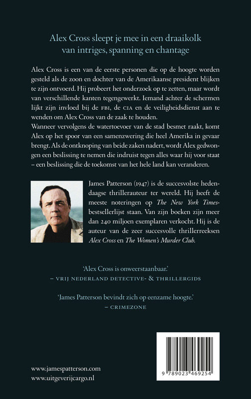 Kill Alex Cross / Alex Cross achterkant