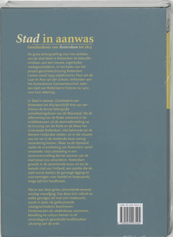 Stad in aanwas achterkant