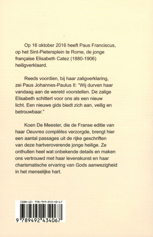 Heilige Elisabeth achterkant