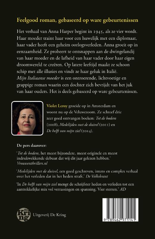 Mijn Italiaanse moeder achterkant