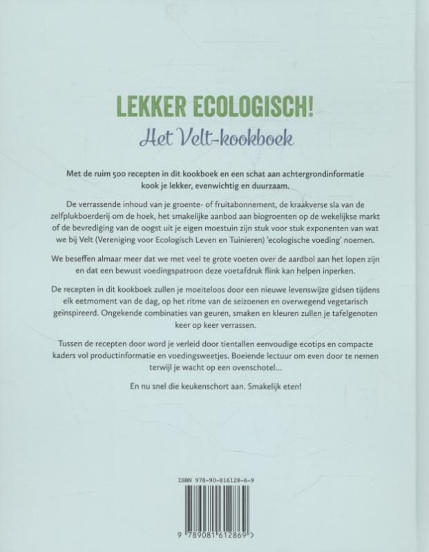 Lekker ecologisch! achterkant