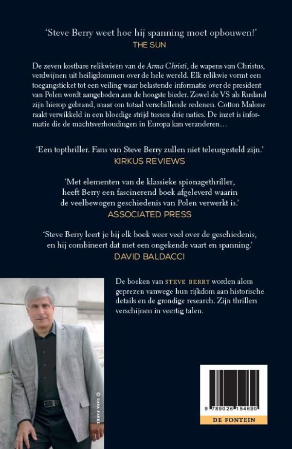 Het Warschau-protocol / Cotton Malone / 15 achterkant