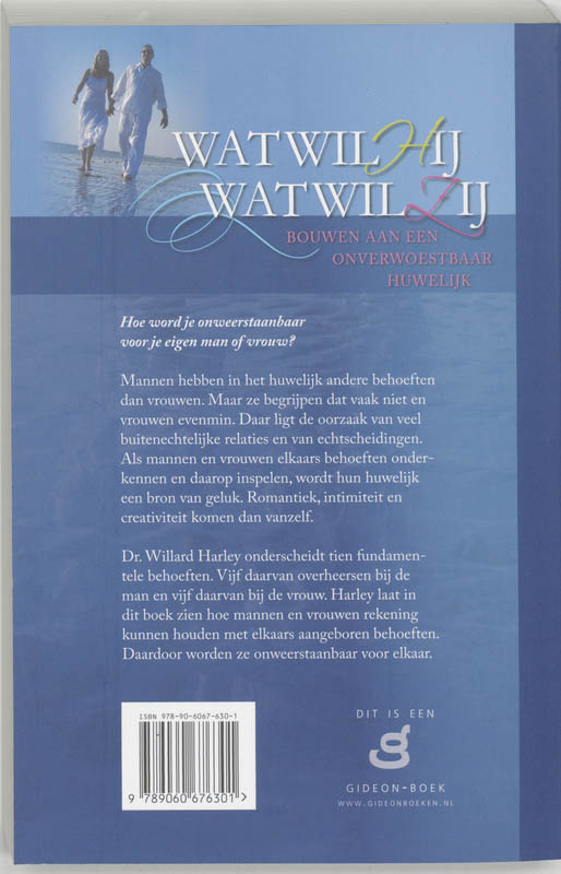 Wat wil hij, wat wil zij? achterkant