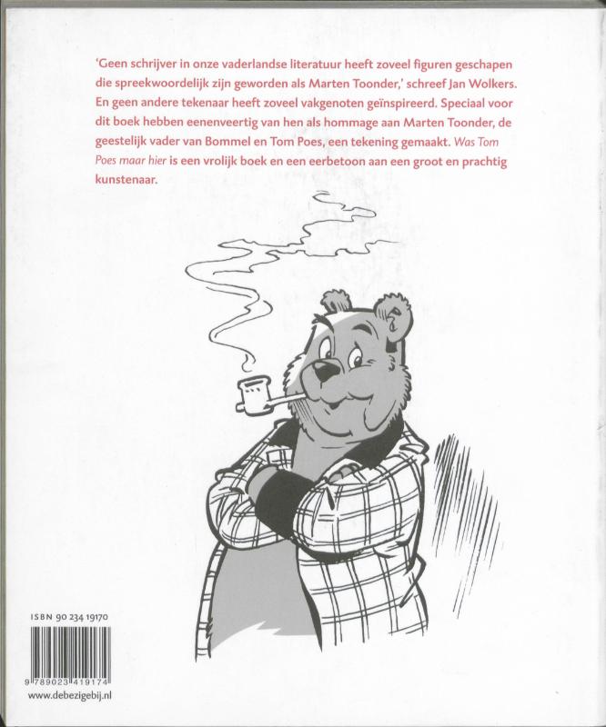 Was Tom Poes Maar Hier achterkant