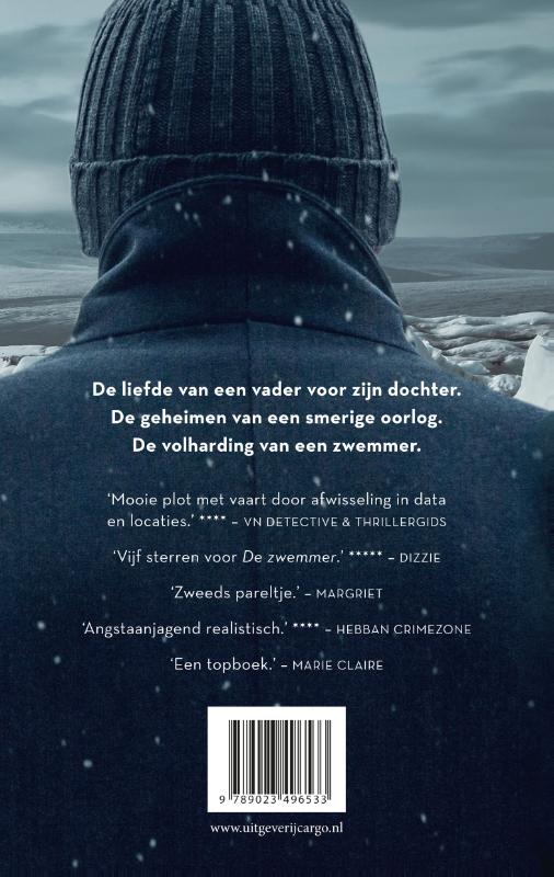 De zwemmer achterkant