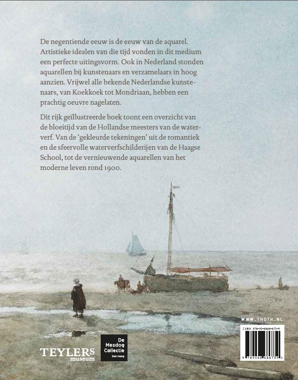 De aquarel achterkant