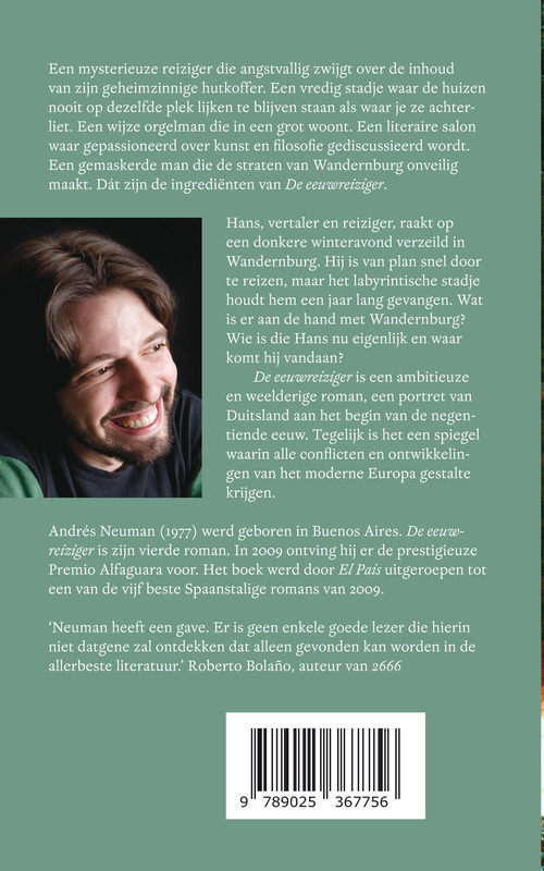 De eeuwreiziger achterkant