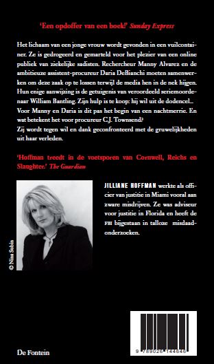 De snijkamer / C.J. Townsend achterkant