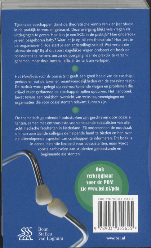 Handboek voor de coassistent / Leidraadreeks achterkant