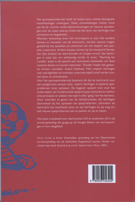 What's in a game? achterkant