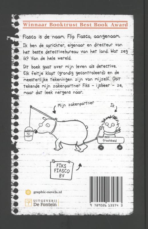 Oeps... / Flip Fiasco / 1 achterkant