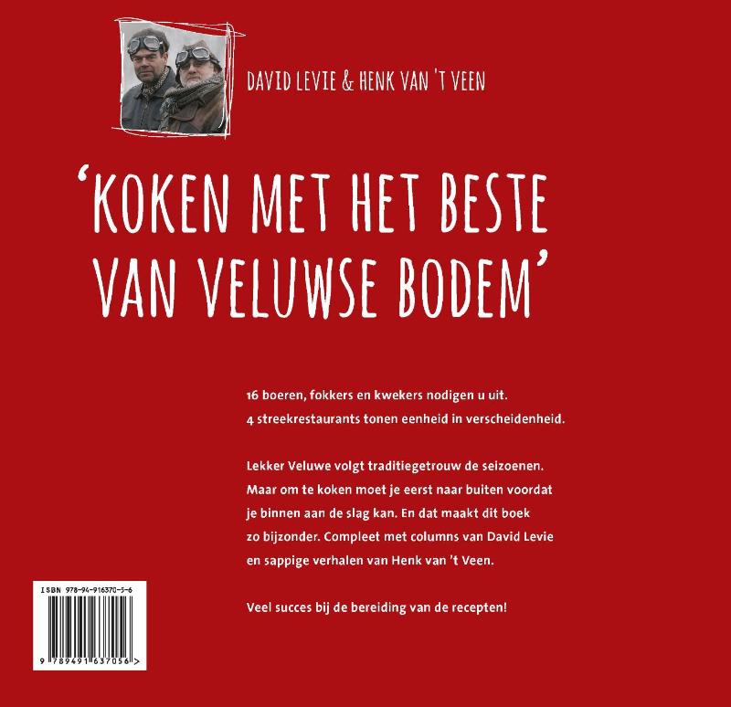 Lekker Veluwe - Koken met het beste van Veluwse bodem achterkant