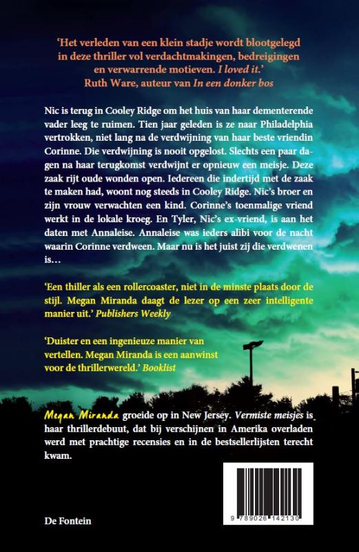 Vermiste meisjes achterkant