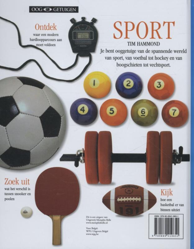 Sport / Ooggetuigen achterkant